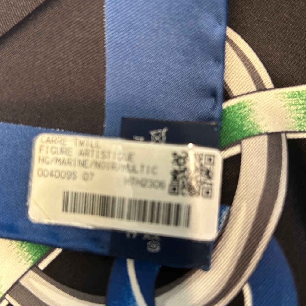 HERMES Figure Artisique Silk Scarf TAG UNWORN NEW IN BOX - Picture 2 of 13